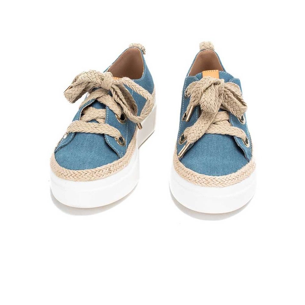 Yellow Box Holland Platform Tennie Shoe - Picture 2 of 3